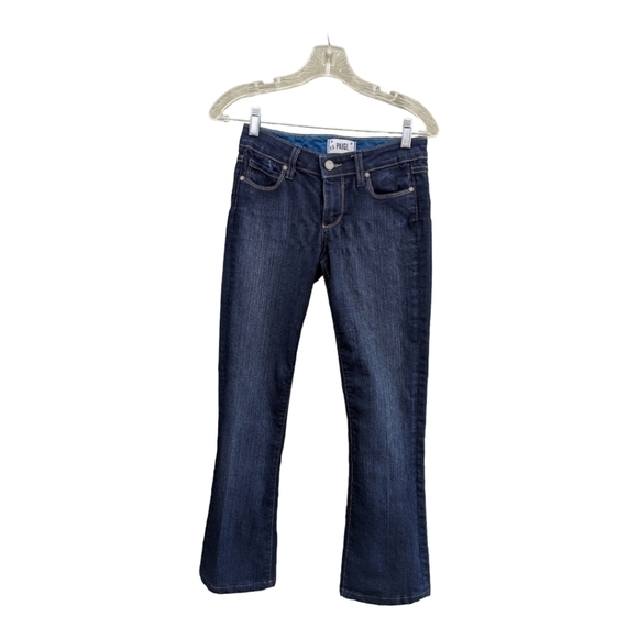 Paige Skyline Boot Cut, Size 25 Dark Wash - Picture 3 of 8